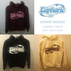 Euphoric | AYRH 'Are You Really Happy' Hoodie Bundle Pack - 3 Hoodies